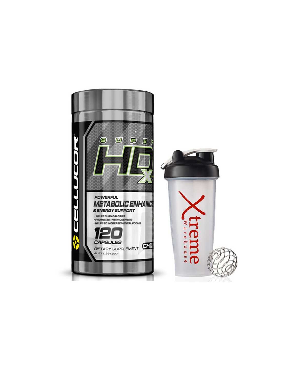 Sale - Cellucor Super HD Xtreme Capsules - Free Delivery Australia Wide