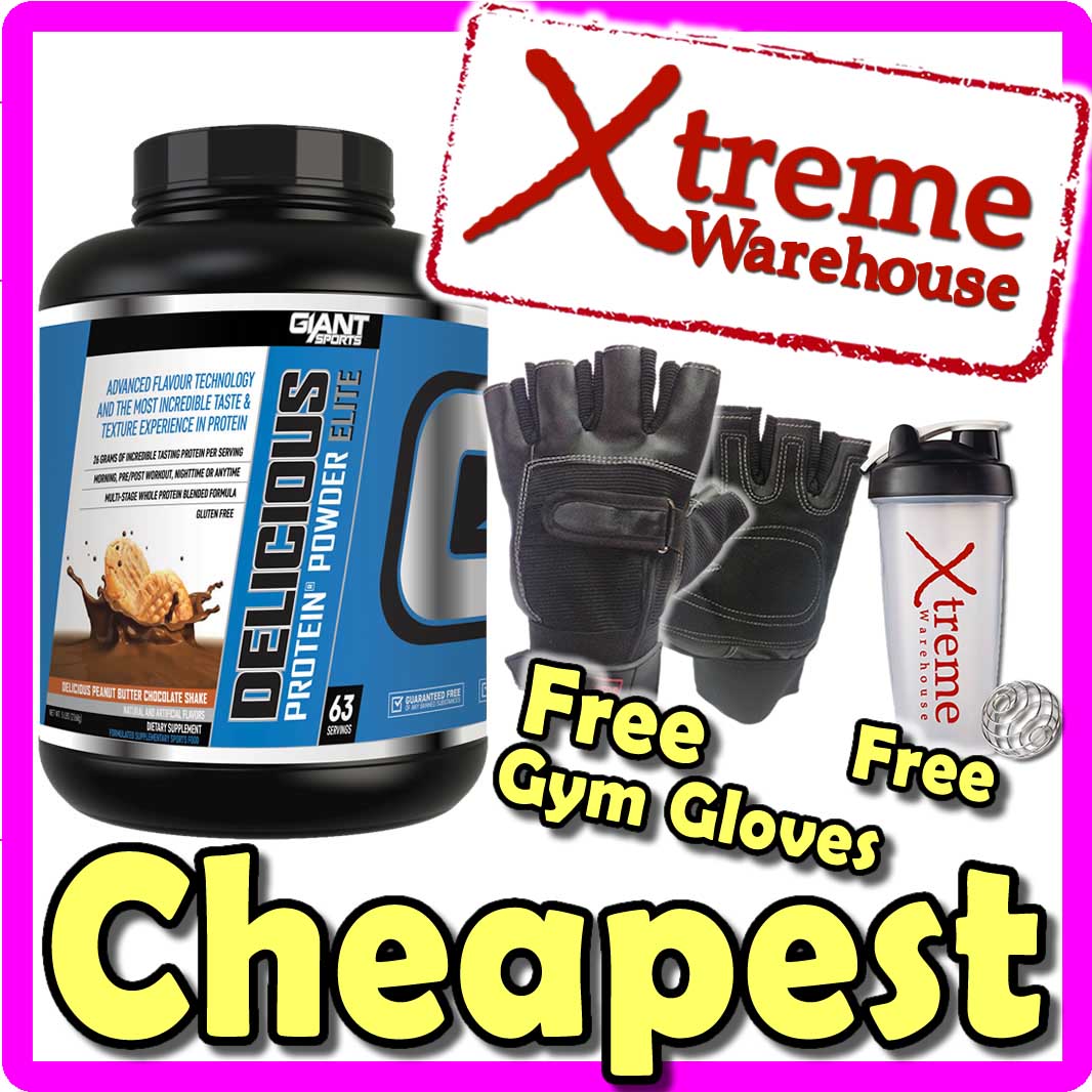 Giant Sports Delicious Protein 5lbs Vanilla Whey Powder WPC WPI eBay