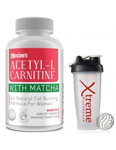Maxines Acetyl L-Carnitine with Matcha Caps