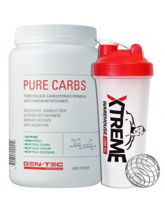 Pure Carbs Natural Timed Release Formula 2kg by Gen-tec Nutrition