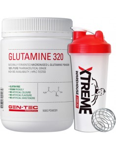 Glutamine 320 500g By Gen-tec Nutrition