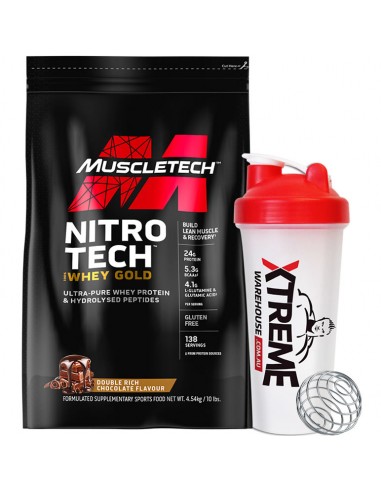 Nitrotech 100% Whey Gold by Muscletech