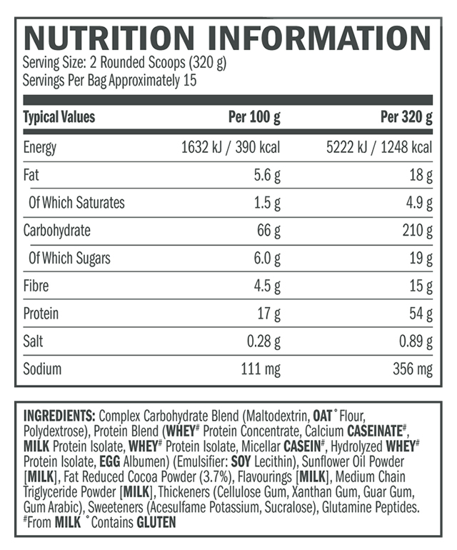 BSN True Mass 1200