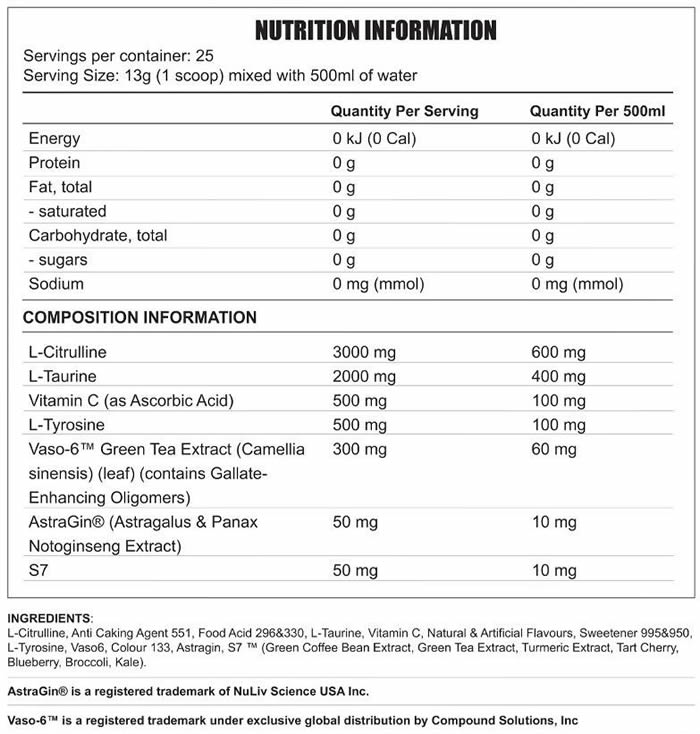 Nutrition Facts