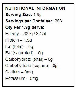 Glutamine 500G